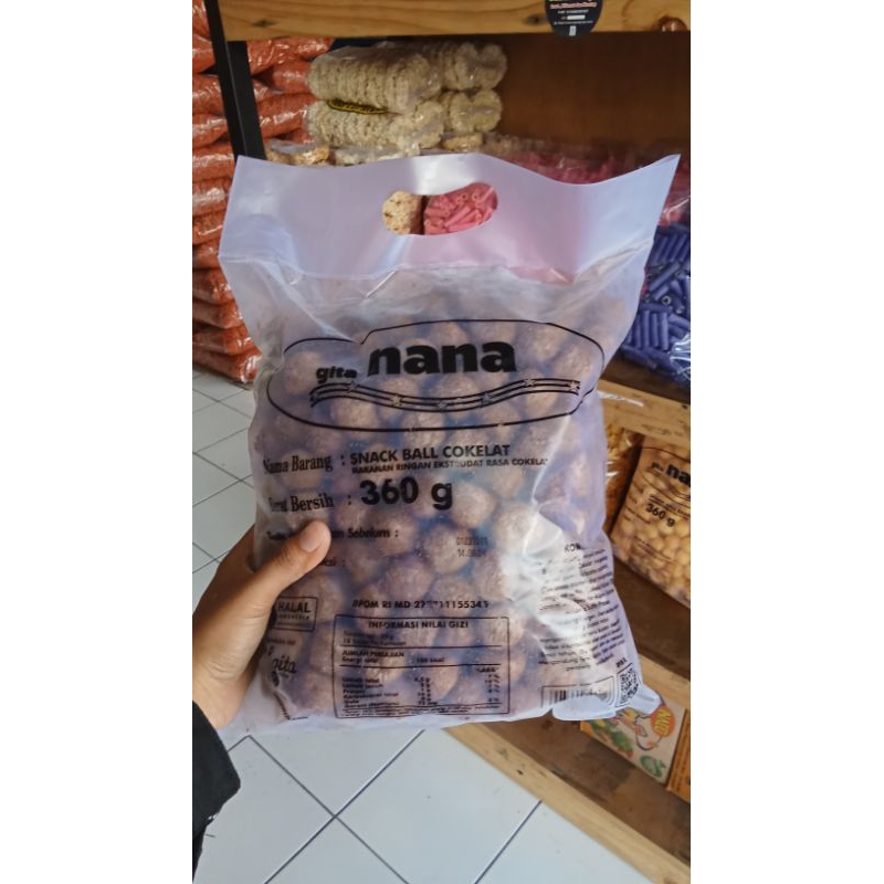 

Snack ball coklat