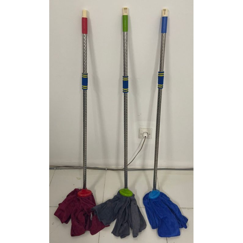 sapu pel microfiber / sapu pel handuk / sapu pel kain