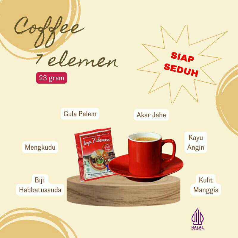 

Kopi 7 Elemen | kopi herbal
