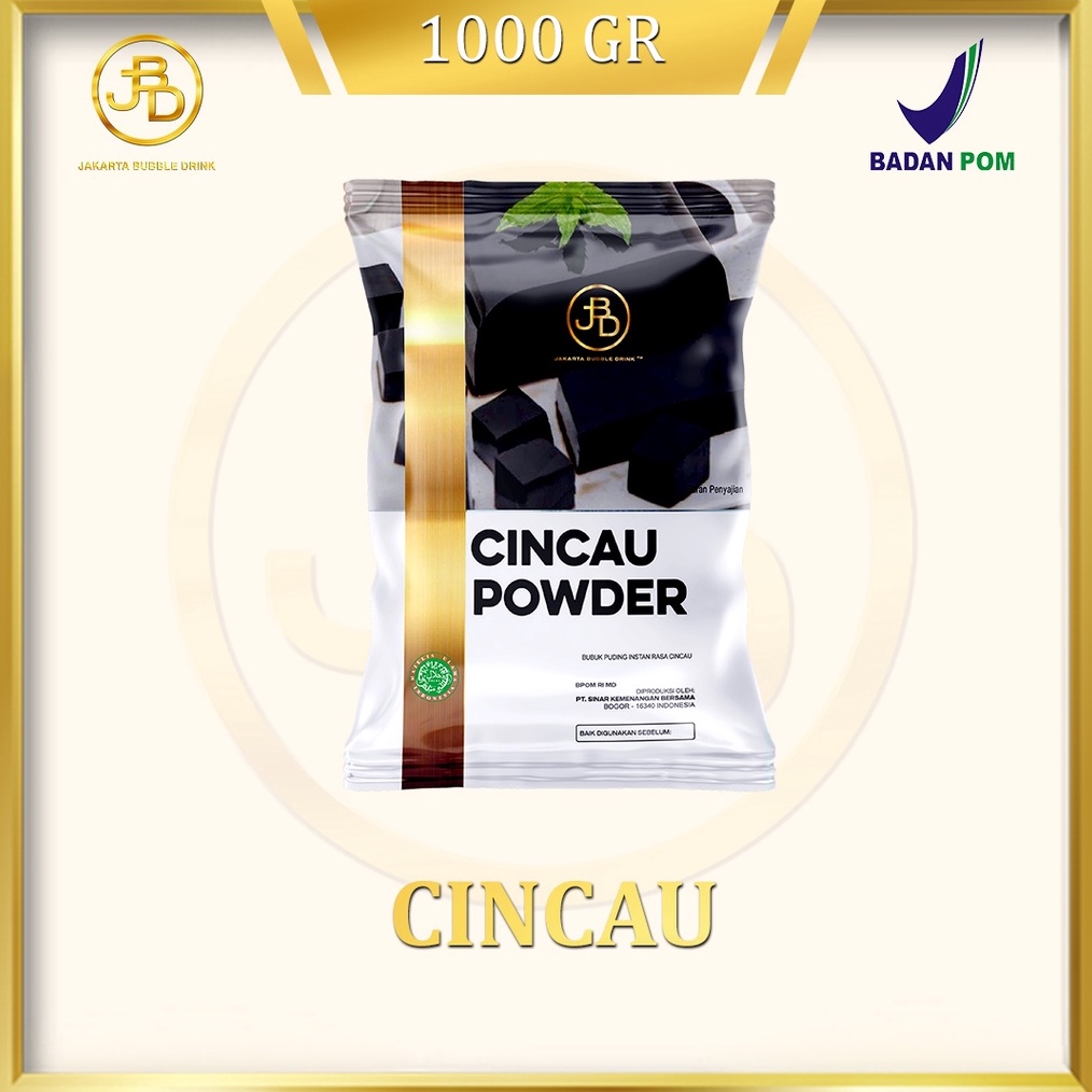 

12.12 Product HOT Bubuk Minuman CINCAU Powder 1 KG - JBD | HALAL grosir