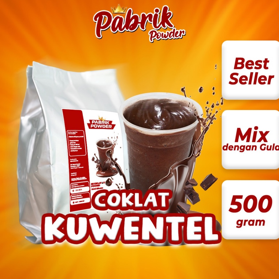 

DiSk0n Powder Minuman Es Coklat Kuwentel , 500 gram Product Terkece