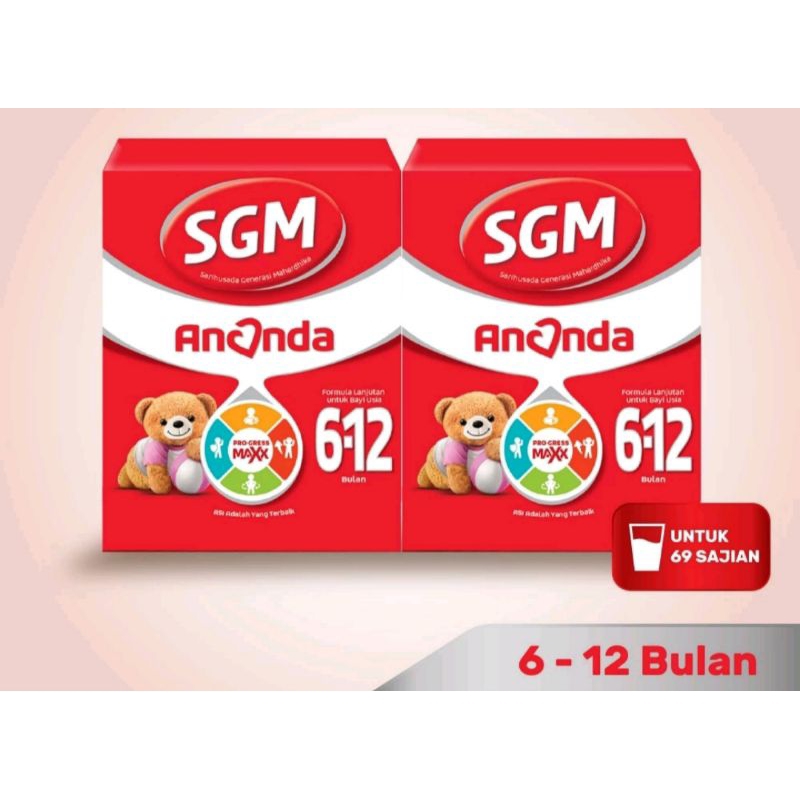 Susu SGM 6-12 bulan 1000gr Termurah