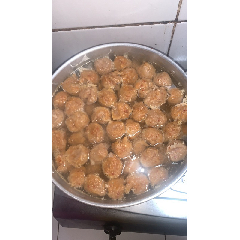 

Ready Bakso Pentol (Isi 15 Bakso) Bermacam Varian Mercon,Keju,Telur,Original,Krikil