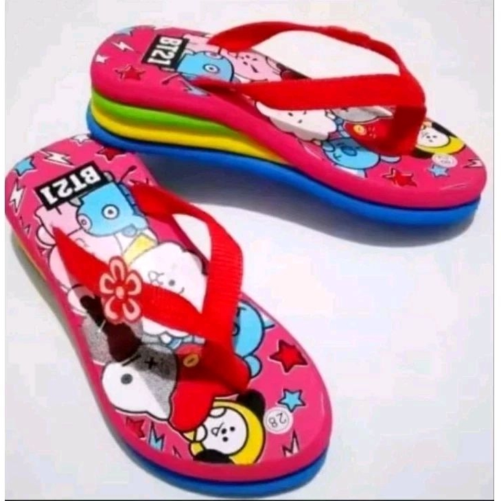 Sandal WEDGES Anak Perempuan BT21