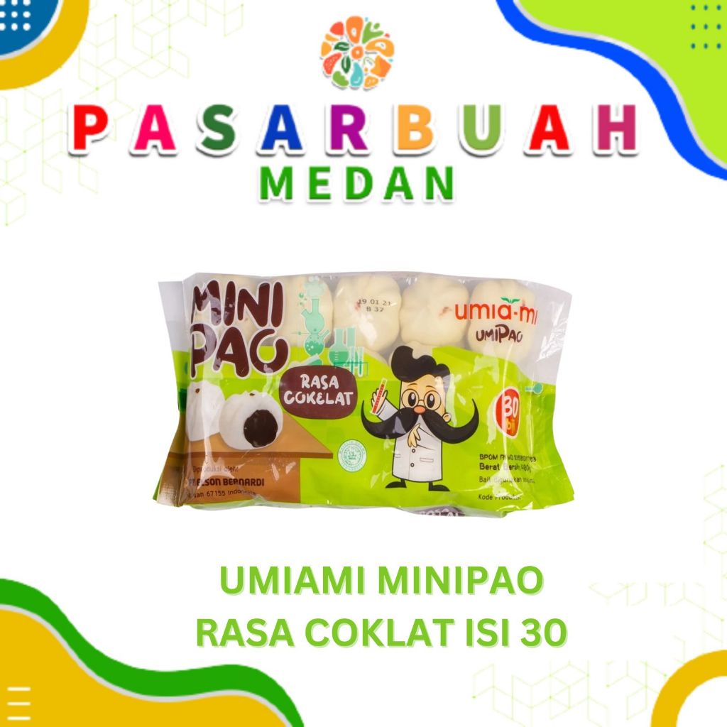 

Distributor Umiami Minipao Coklat isi 30