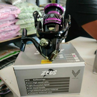 Reel pancing ikan murah virtus zeus 500-6000