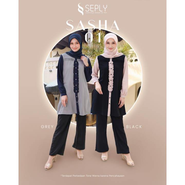 ATASAN TUNIK WANITA SASHA 01 BY SEPLY