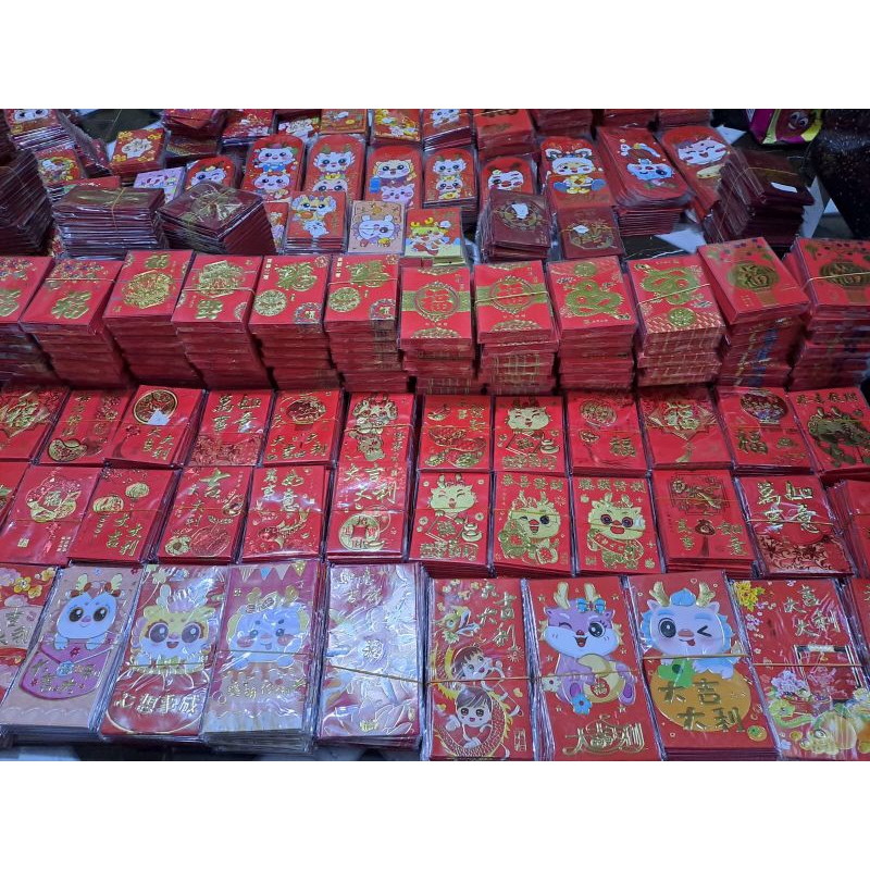 

Kertas Angpao Panjang Imlek (isi 6) / Angpau