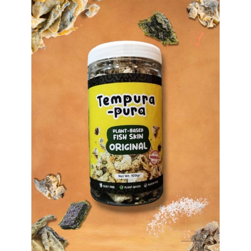 

Tempura - Pura Plant Based Fish Skin original - 100 gr