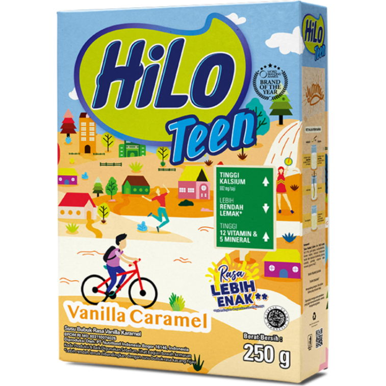 

Hilo Teen Vanila Caramel 250gr