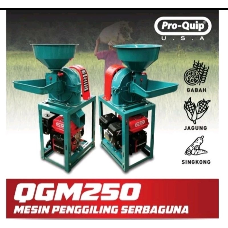 Mesin Giling Tepung||Bumbu Biji-Bijian Dll Komplit Mesin Siap Pakai