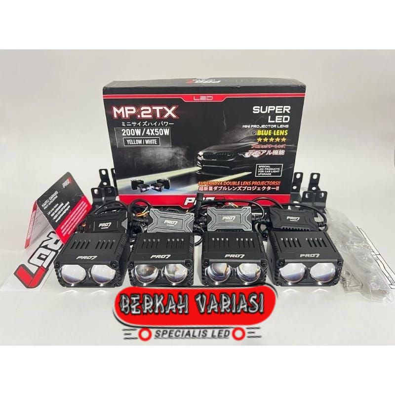 PRO 7 MP . 2TX | PRO7 MP2TX | MINILASER GUN PRO 7 MP 2TX 200 W BLUW LESN SUPER NOVA DOBLE