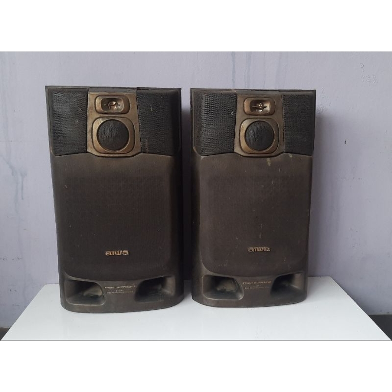 SEPASANG SPEAKER AIWA 8 INCH TANPA BOX