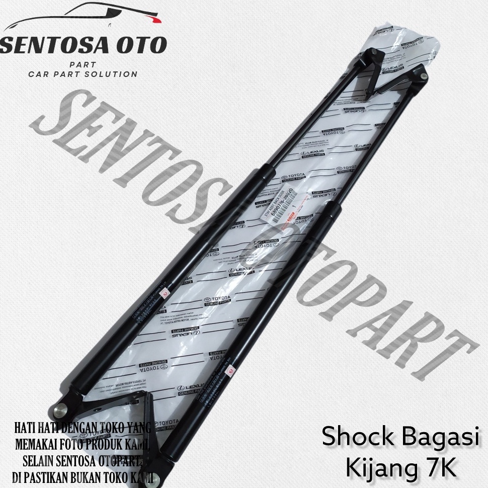 Pasti Murah.. Shock Bagasi Hidrolik Kijang 7K Kapsul LGX Krista SGX Efi Krista Pintu Belakang 1Set O