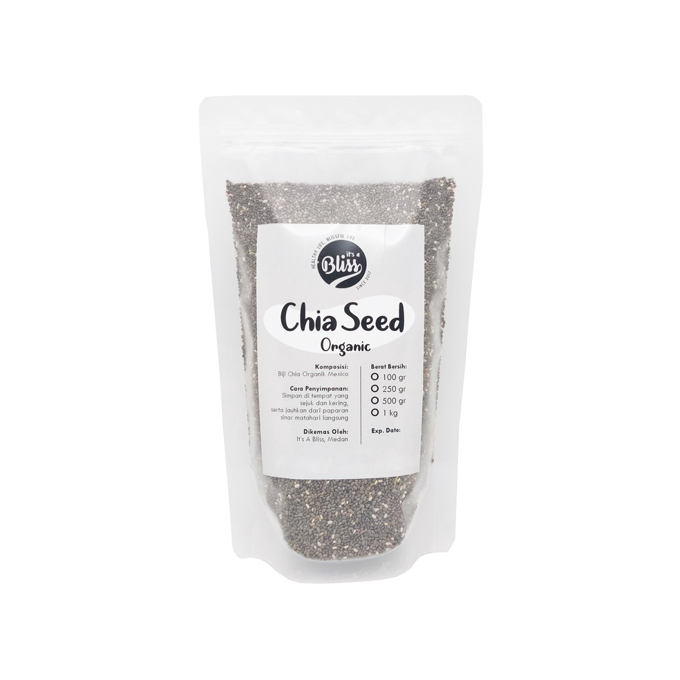 

[★P32>] Organic Chia Seed (250 gr) / Mexico Black Chia Seed Discount