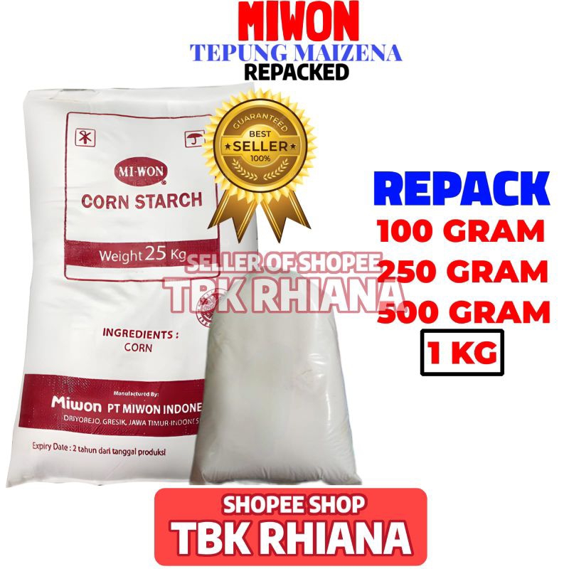 

Tepung Maizena Miwon 1 KG Repack