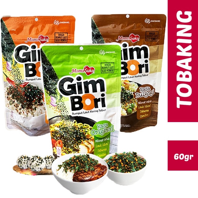 

Bay4r Di T3mpat Nori Tabur Gim Bori Rumput Laut Tabur Gimbori 60g [144]