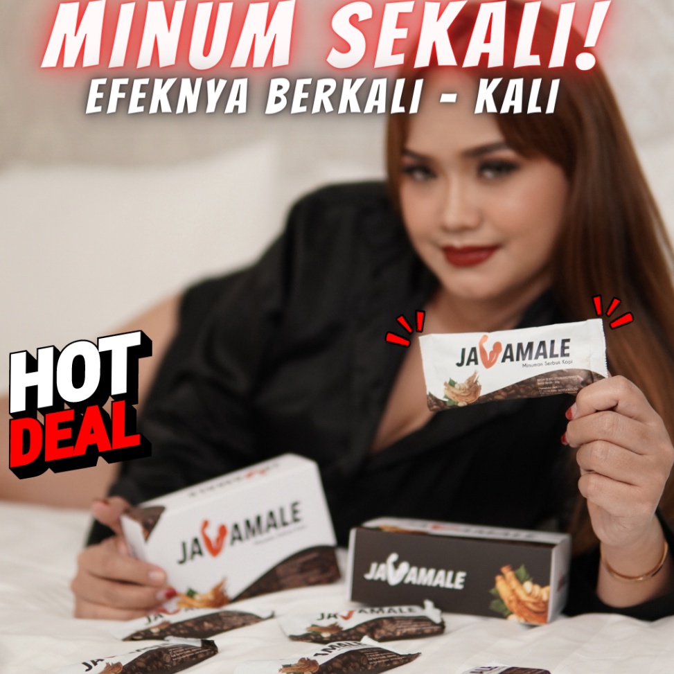 

[✆C62/] Kopi Instan Herbal Javamale 1 Box 5 Sachet Harga pas