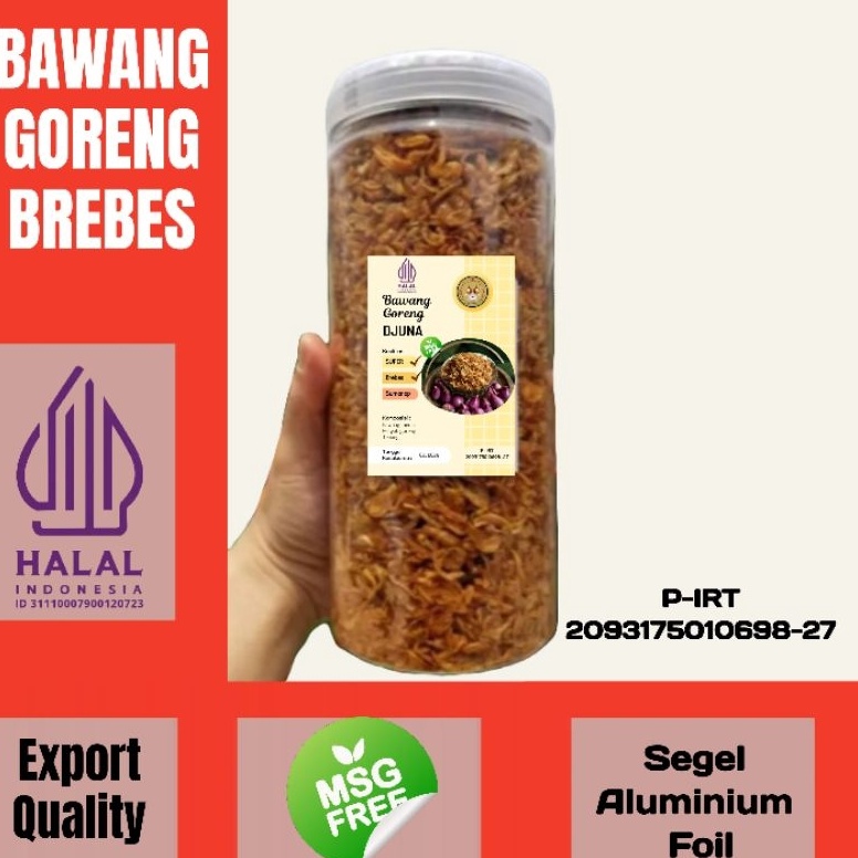 

[☎T64>] Bawang Goreng Brebes Super 500gr | Bawang Goreng Sumenep Super 500gr [90]