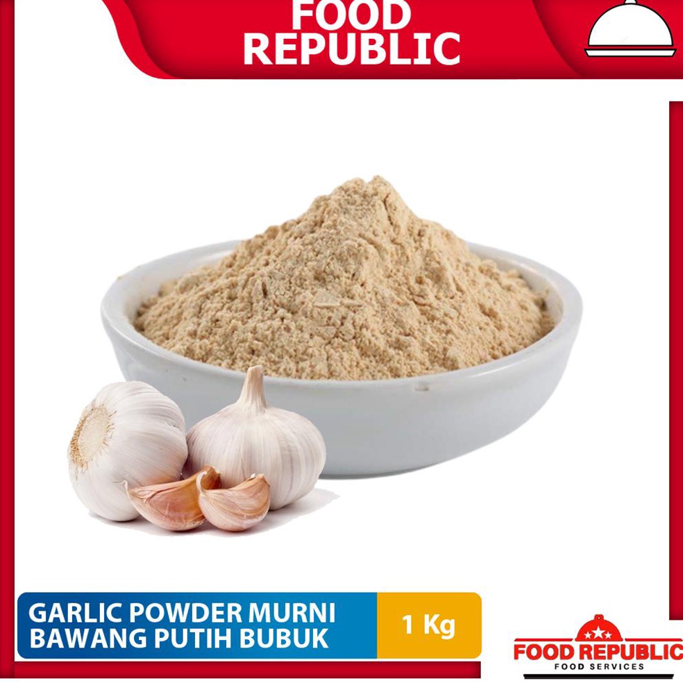 

3l Baru Garlic Powder / Bawang Putih Bubuk 1 KG Murni Halal Import Kualitas MurrrMerrr