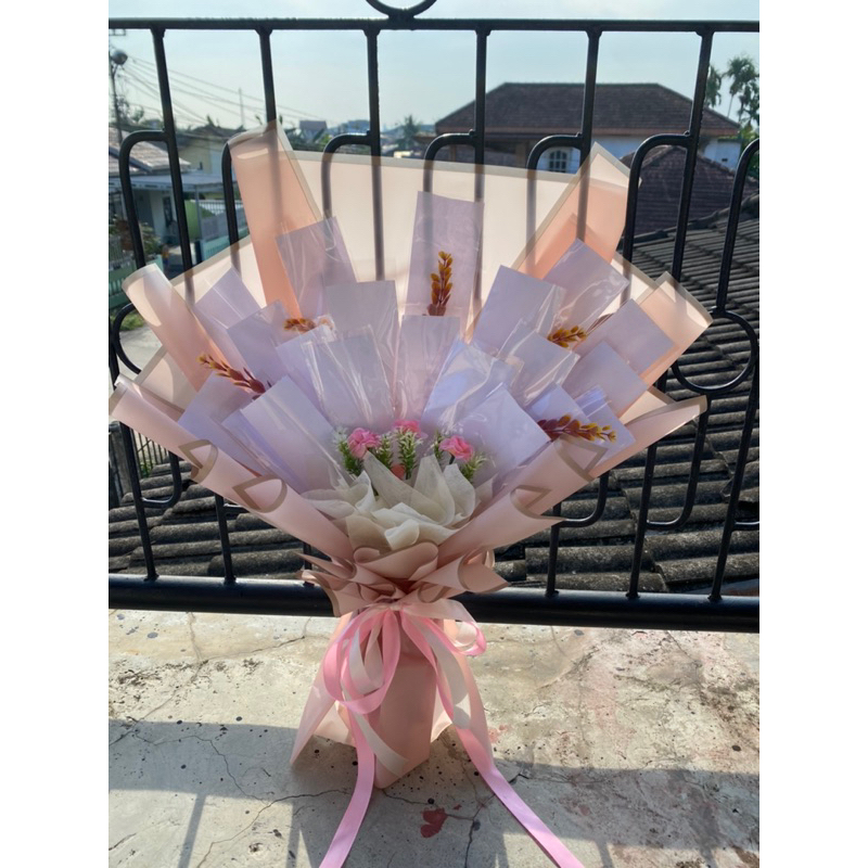 buket uang 20 lembar