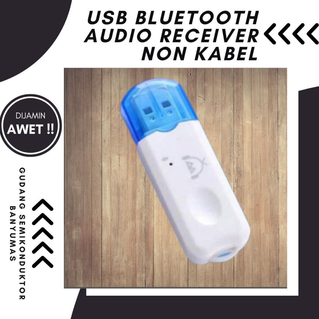 USB BLUETOOTH AUDIO RECEIVER NON KABEL usb bluetooth tanpa kabel