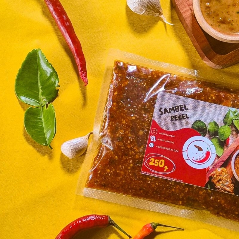 

250 gram Sambel Pecel Mahti Sangrai Tanpa Minyak