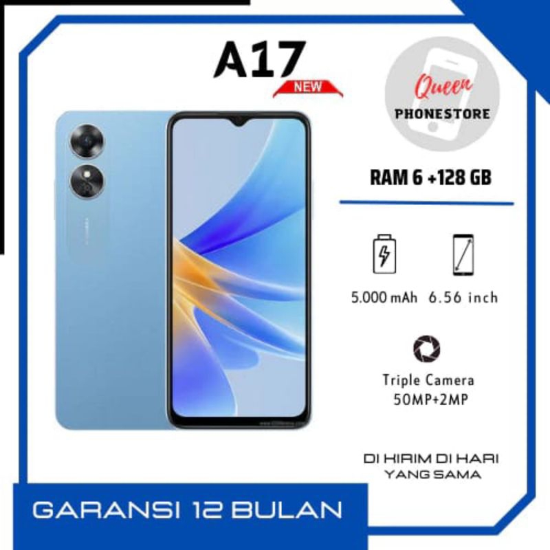 Oppo a17 ram 6/128gg