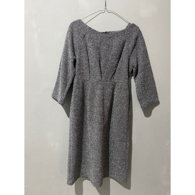 preloved dress tweed