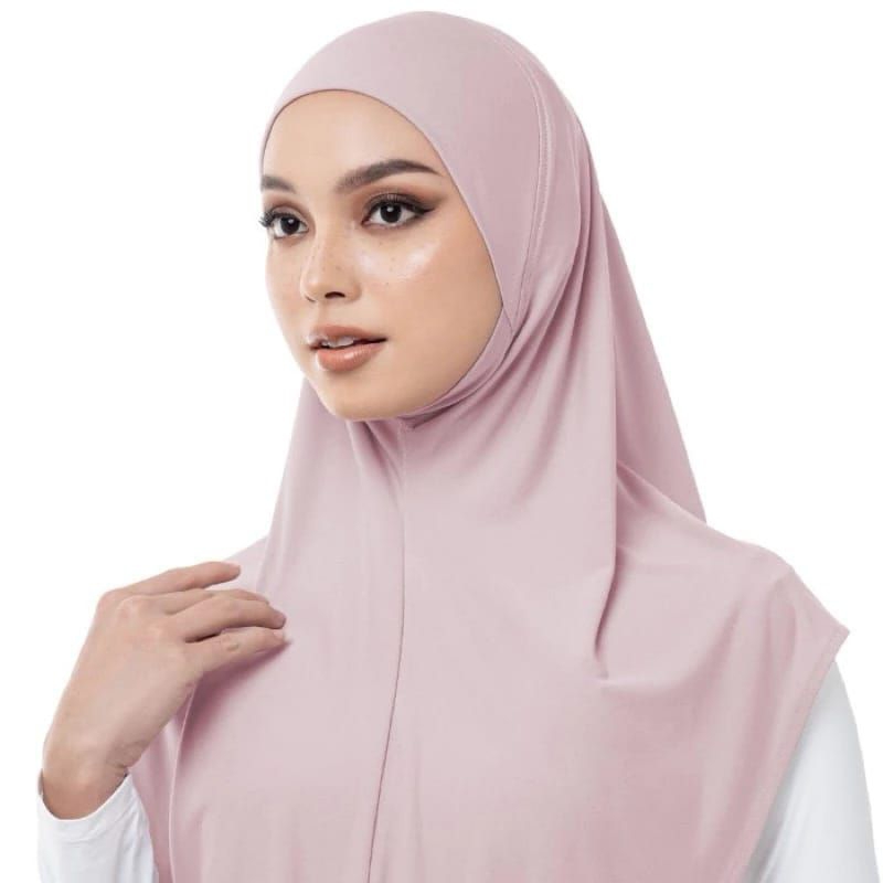 Jilbab Dagu Malaysia Instant All Size Ukuran M L Premim | Hijab Dagu Malaysia