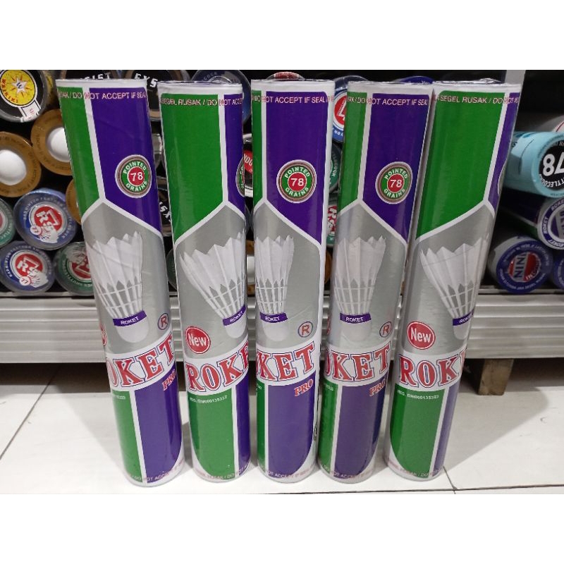 SHUTTLECOCK ROKET UNGU