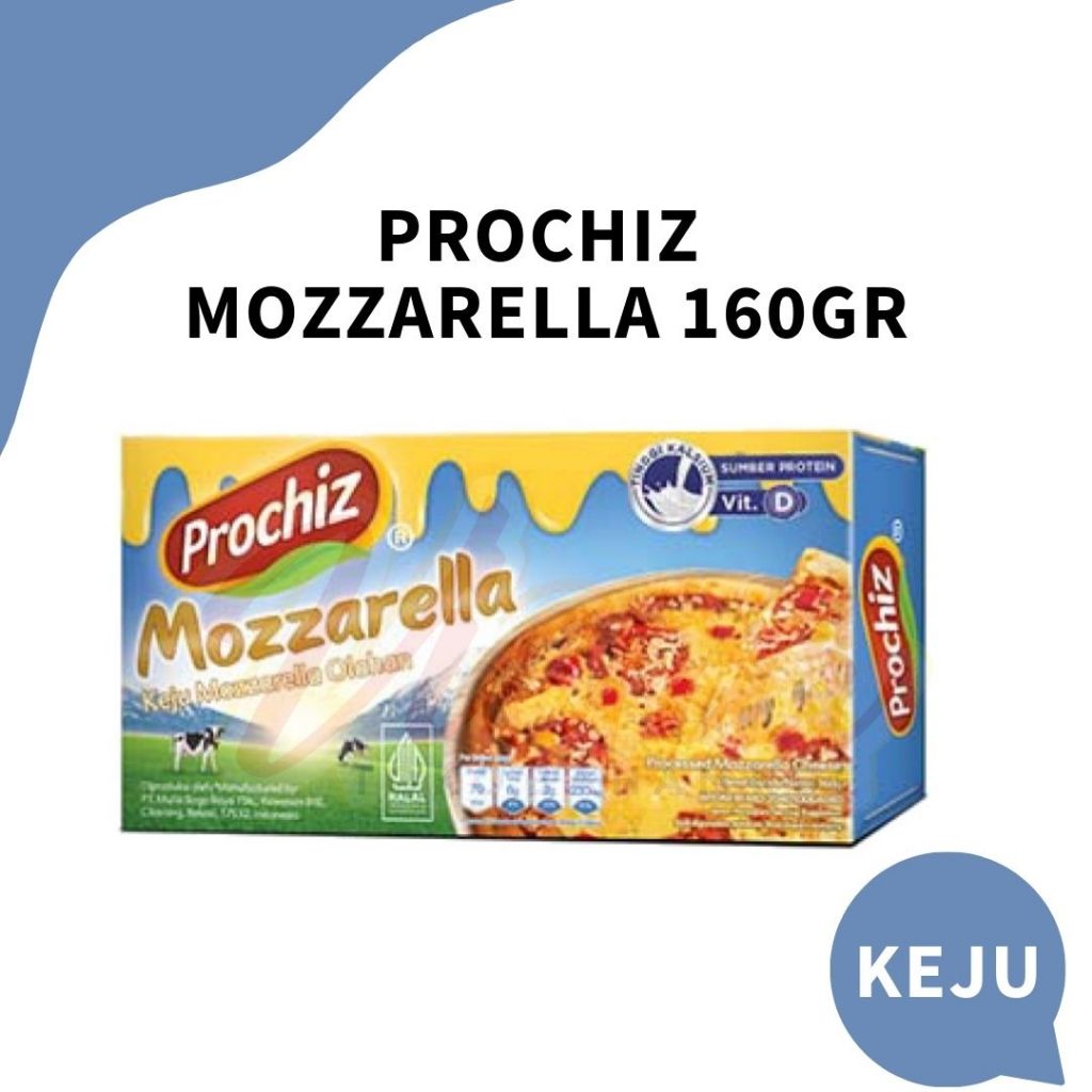 

Prochiz Keju Mozzarella 160gr / Quick Melt