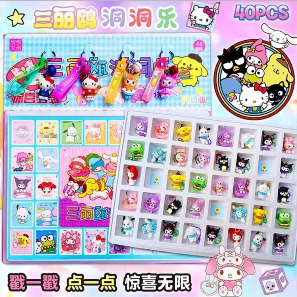 MISTERI BOX SURPRISE ANIME BONEKA SANRIO BUKA KOTAK KEJUTAN DENGAN HADIAH MAINAN