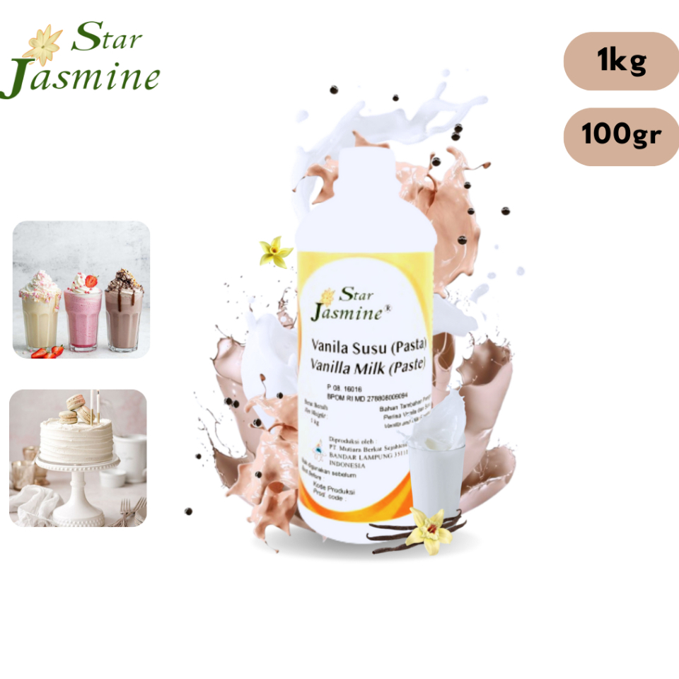 

Star Jasmine Pasta Vanilla Milk 100gr