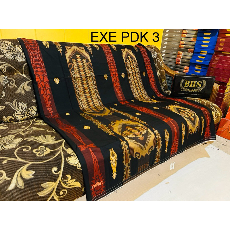 SARUNG BHS EXELENT SONGKET COPPER AFKIR UKURAN