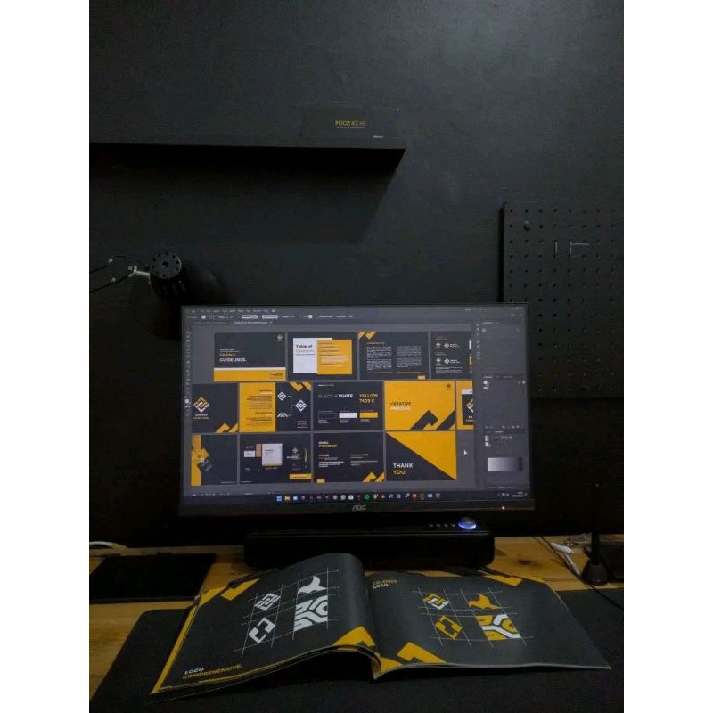 Monitor AOC 27g2e5 bekas