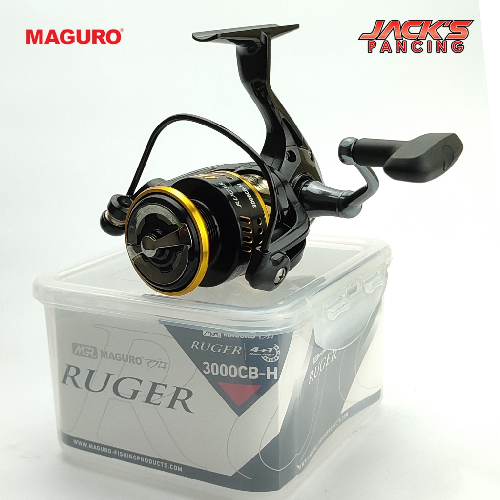 Maguro RUGER 3000CB-H - Reel Pancing Spinning - Gulungan Joran Pancingan