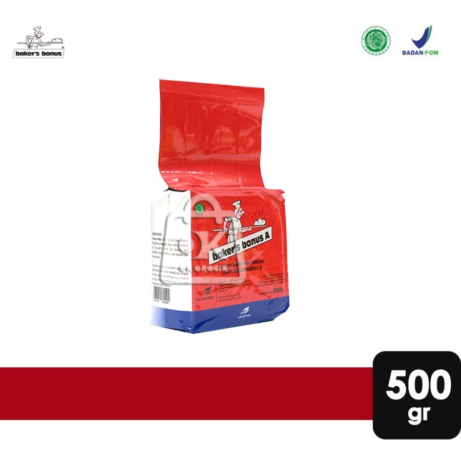 

Bread Improver Baker's Bonus A / Peningkat Mutu Roti (500gr)