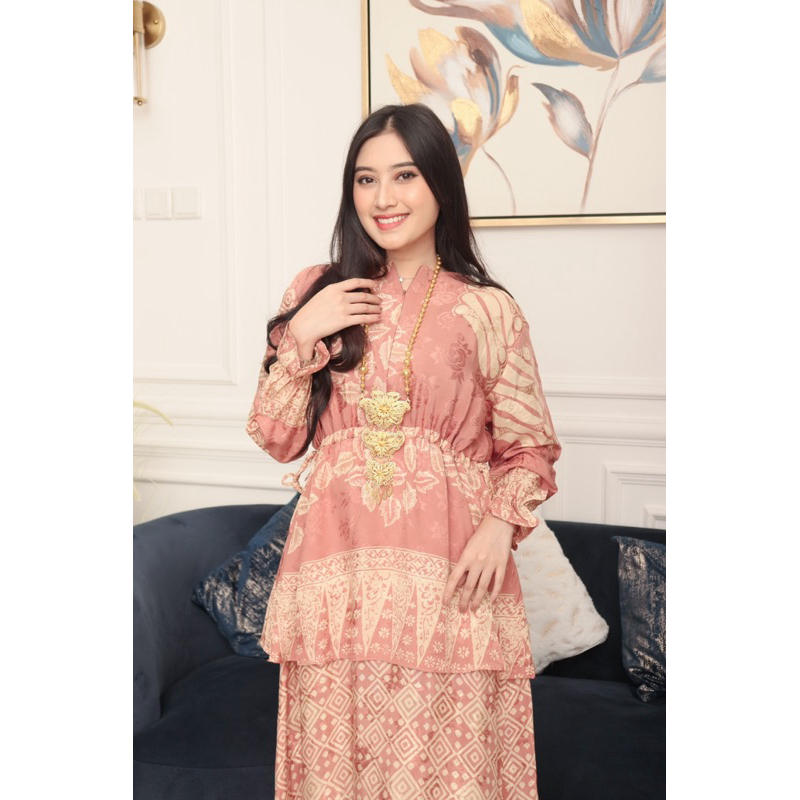 KANAYA DRESS  BATIK | GAMIS BATIK KEKINIAN | BAJU KONDANGAN | BAJU PESTA