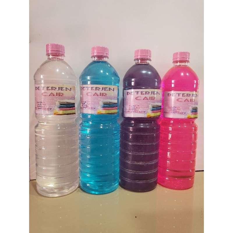 DETERGEN CAIR kemasan 1 Liter (Detergen Cair Laundry)