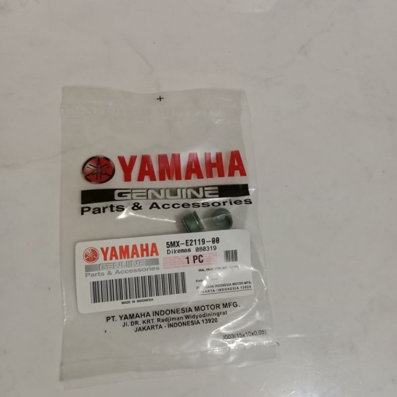 5MX-E2119-00 ORIGINAL Seal Sil Klep Yamaha Mio Sporty Soul 5MX