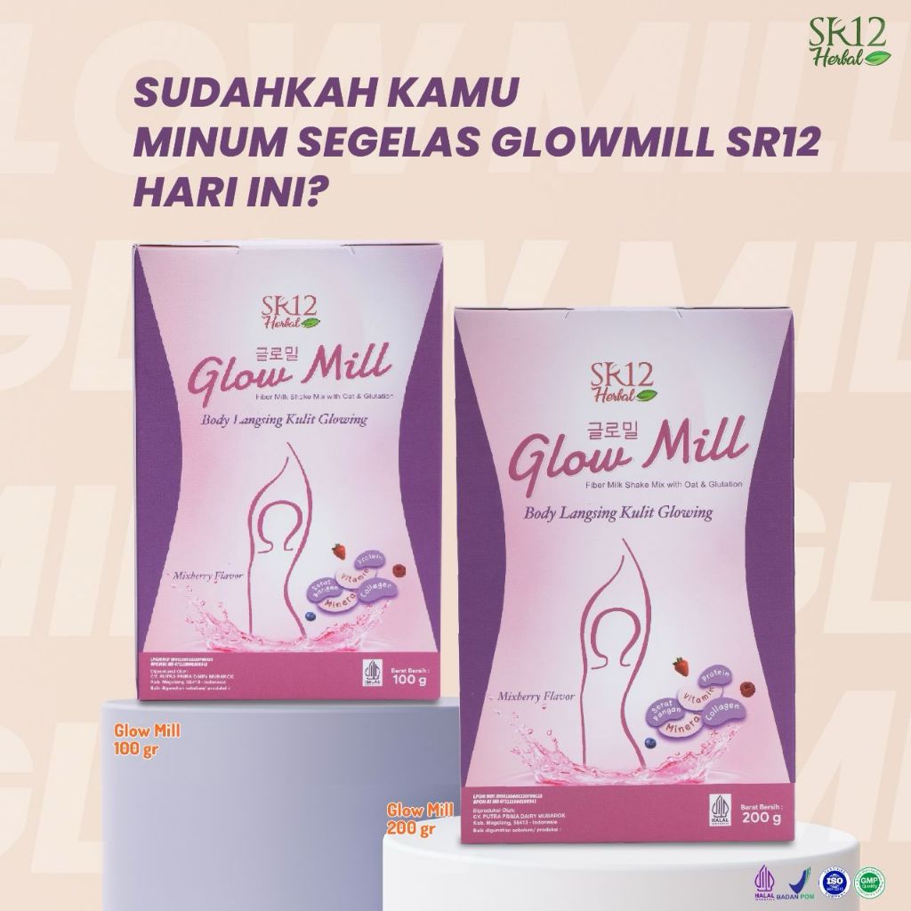 

SR12 GLOWMILL / SUSU FIBER COLLAGEN/ SUSU DIET