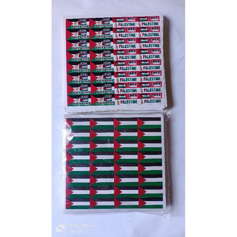 

10 LEMBAR/320 PCS STICKER PALESTINA