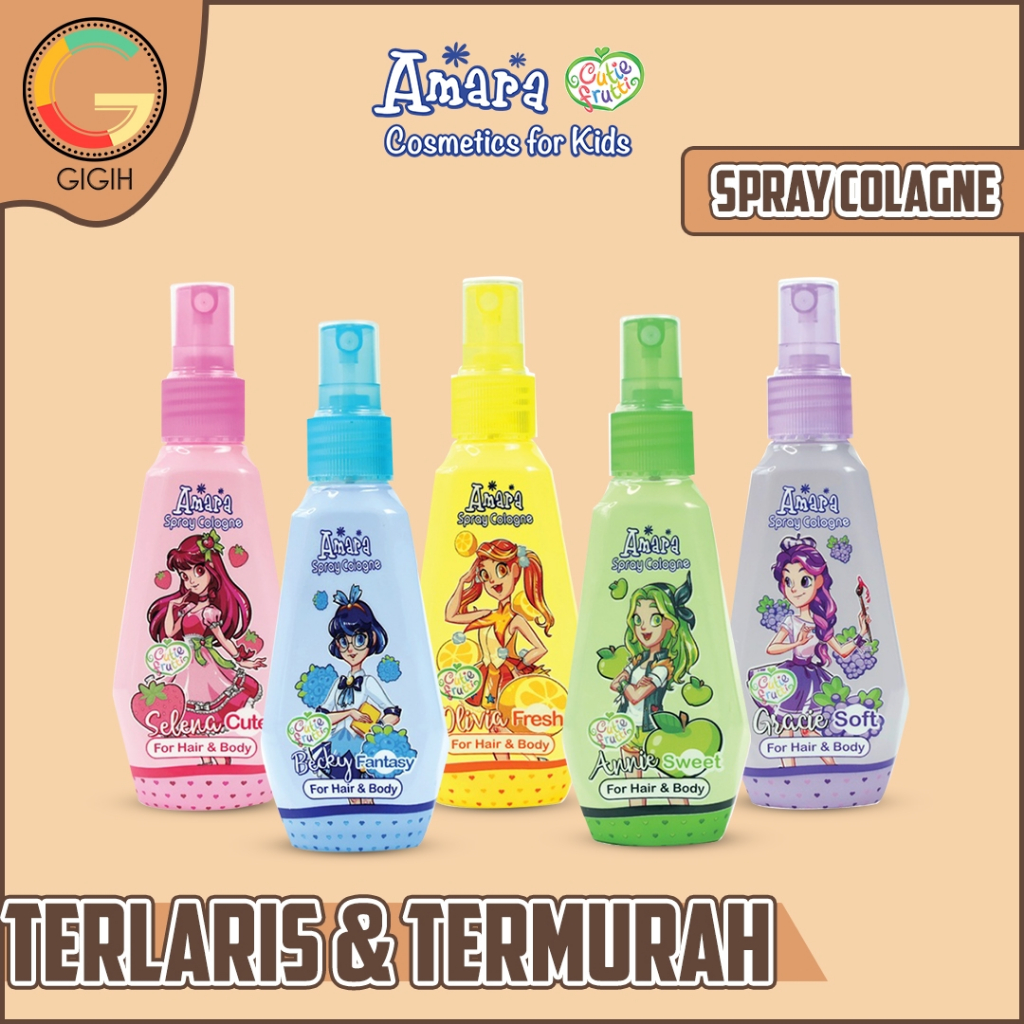 AMARA KIDS SPRAY COLOGNE / PARFUME ANAK / COLOGNE ANAK 100ML