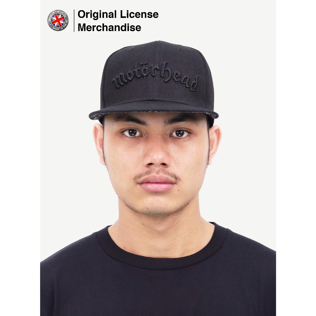 Topi Hat Cap Snapback Hitam Casual Katun Pria Wanita Dewasa Bordir Import Premium Band Musik MOTORHE
