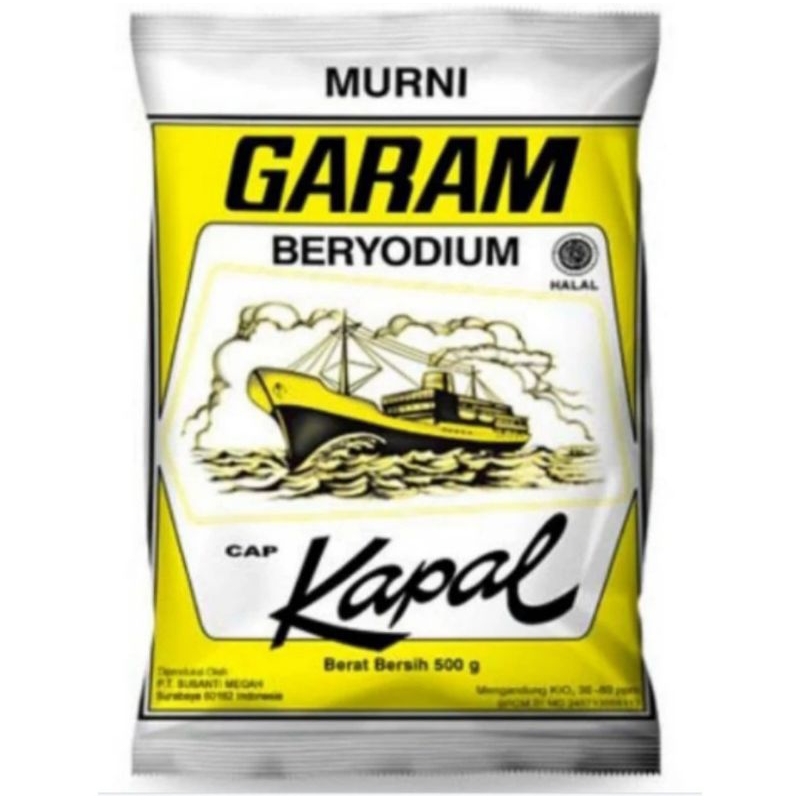 

Garam cap kapal 500gr