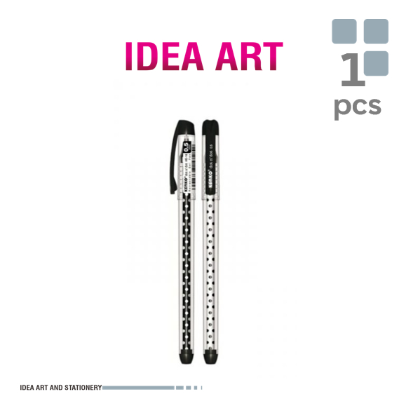 

Kenko Pulpen Gel Pen KE-16 Black Dot n’ Dot / Kotak