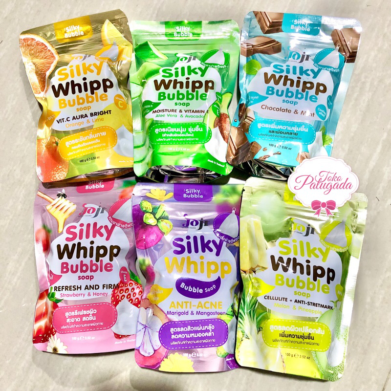 [BISA COD] JOJI Silky Whipp Bubble Soap - Sabun Joji - Joji Soap