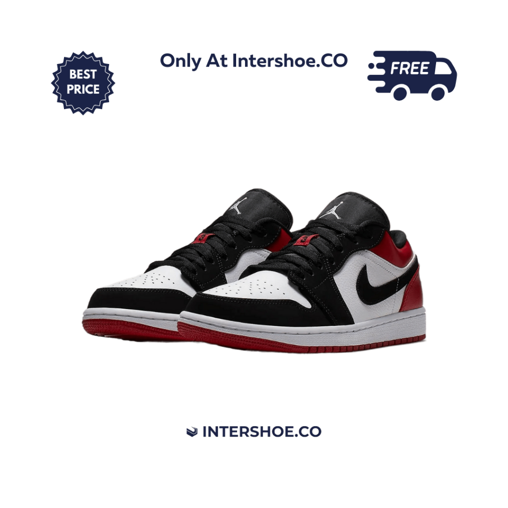 Sneakers Nike Air Jordan 1 Low Red Black Toe BNIB “Unisex”