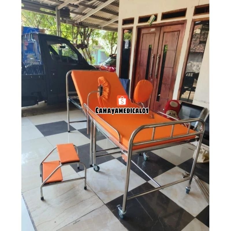 Bed Verlos stainless / Bed vertus stainless / Bed persalinan